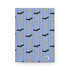 Bats in the Sky Hardcover Journal | Whimsical Bat Notebook