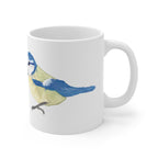 Blue Tit Bird Mug – 11 oz Ceramic Coffee Mug