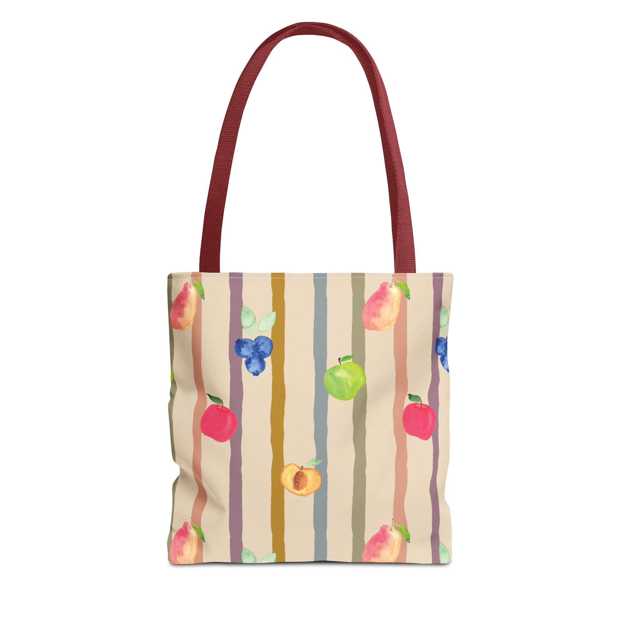 Garden Market Stripe Tote Bag