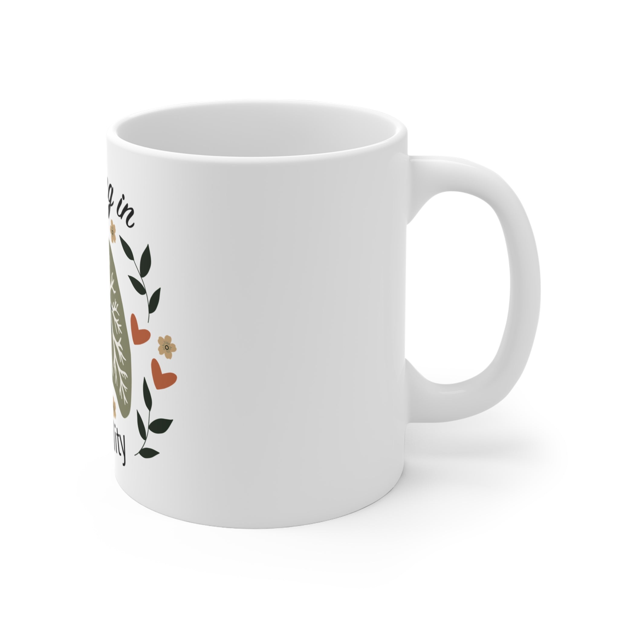Breathing in Possibility Inspirational Lung Mug