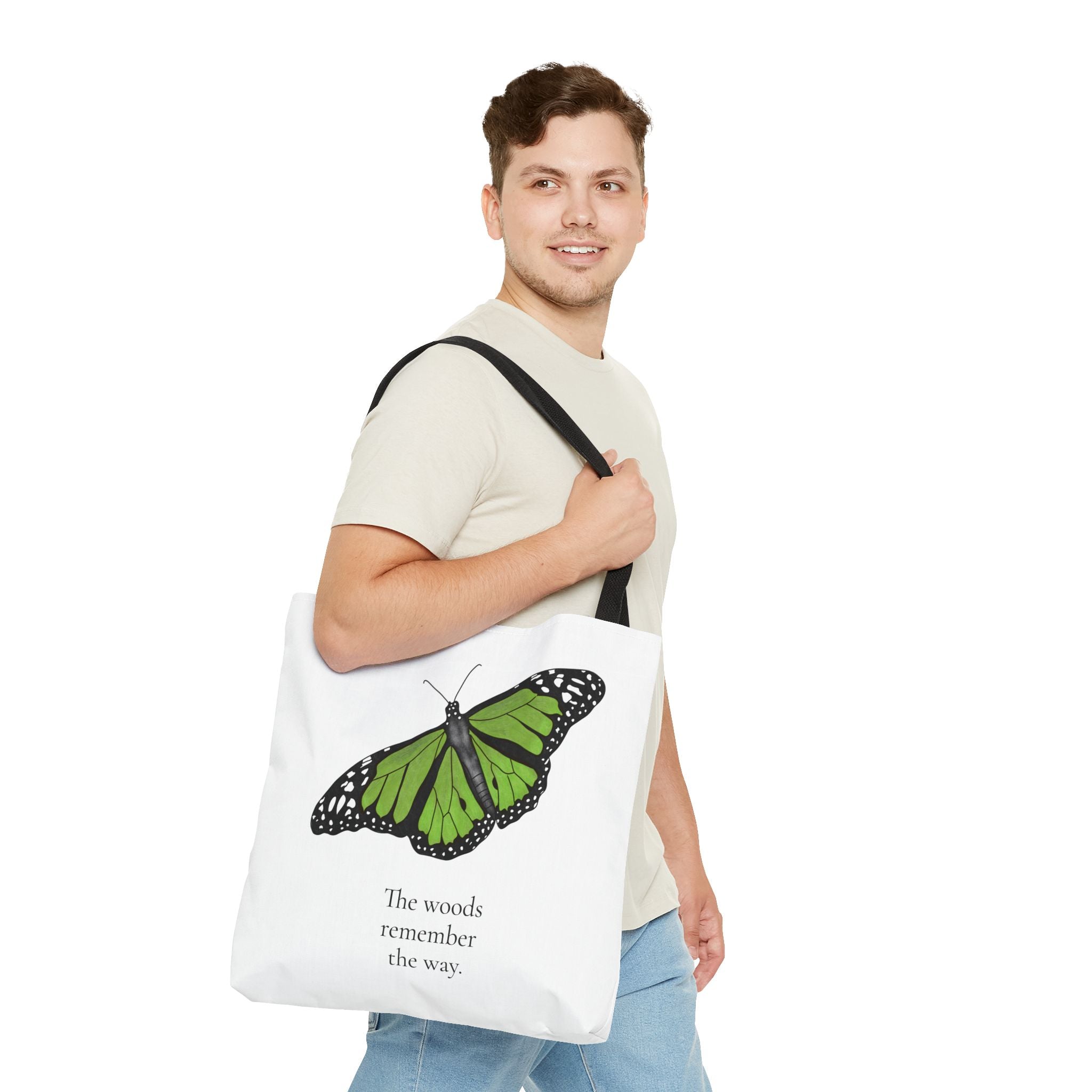 Monarch Butterfly Tote Bag – The Woods Remember the Way