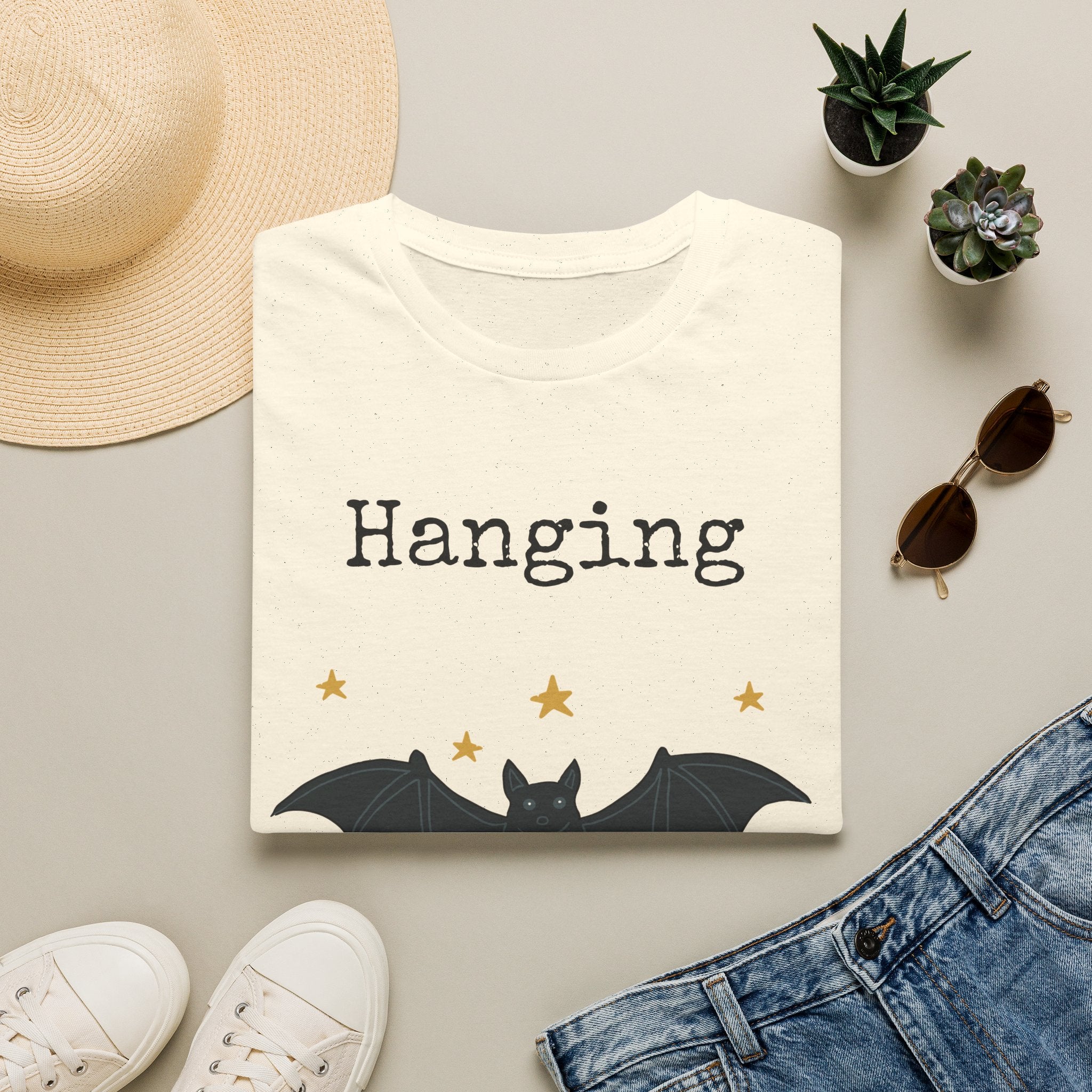Hanging In There Bat T-Shirt