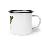 Stay Wild Grow Slow Monarch Butterfly Enamel Camping Mug (Copy)