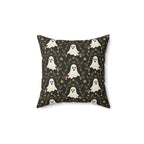 Whimsical Ghosts & Woodland Magic Decorative Throw Pillow