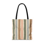 Market Basket Stripe Tote Bag