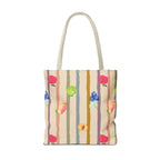 Garden Market Stripe Tote Bag