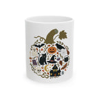 Halloween Collage Ceramic Mug