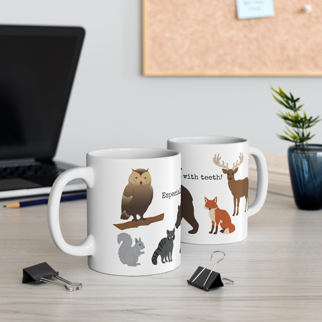 Respect Wildlife Mug | Funny Hiking & Wildlife Mug