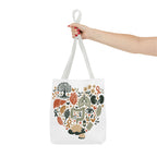 Organ Donation Awareness Tote Bag | Hope & Healing Floral Carryall (Copy)