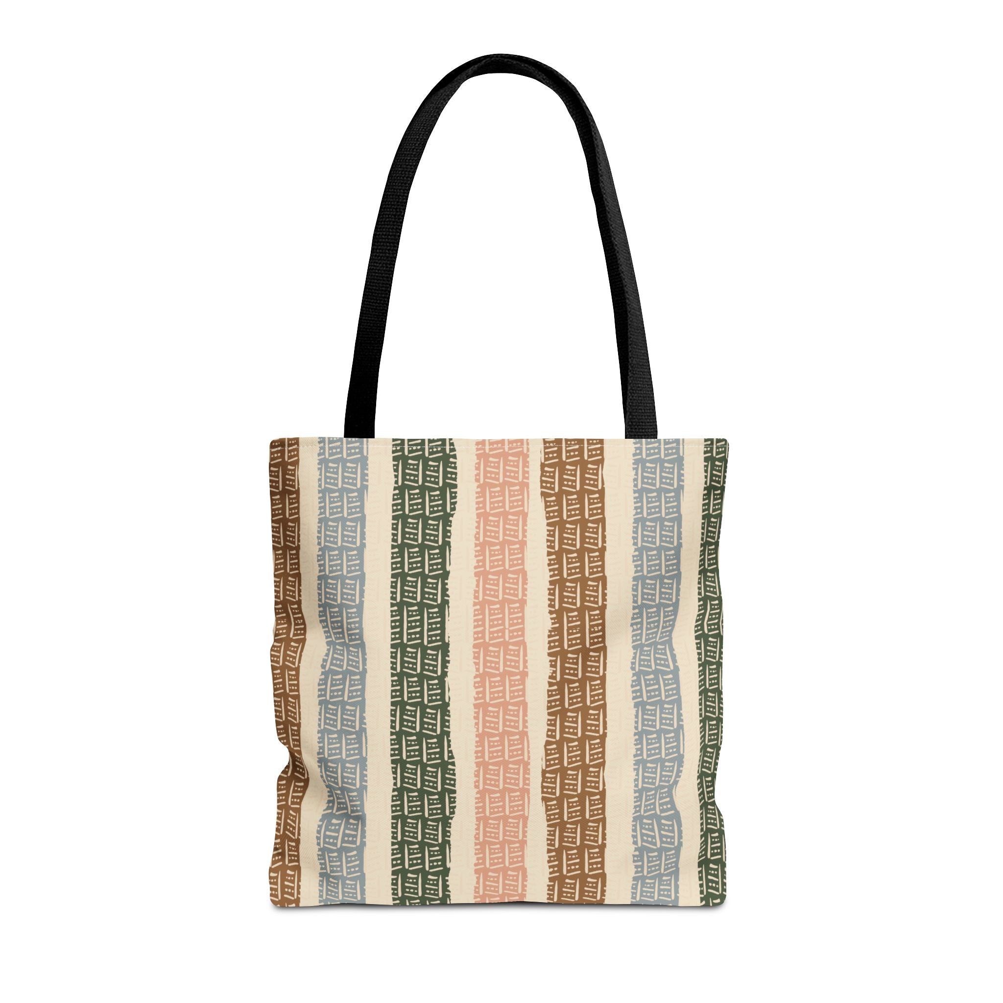 Woven Market Stripe Tote Bag