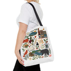 Charlottesville, Virginia Illustrated Tote Bag