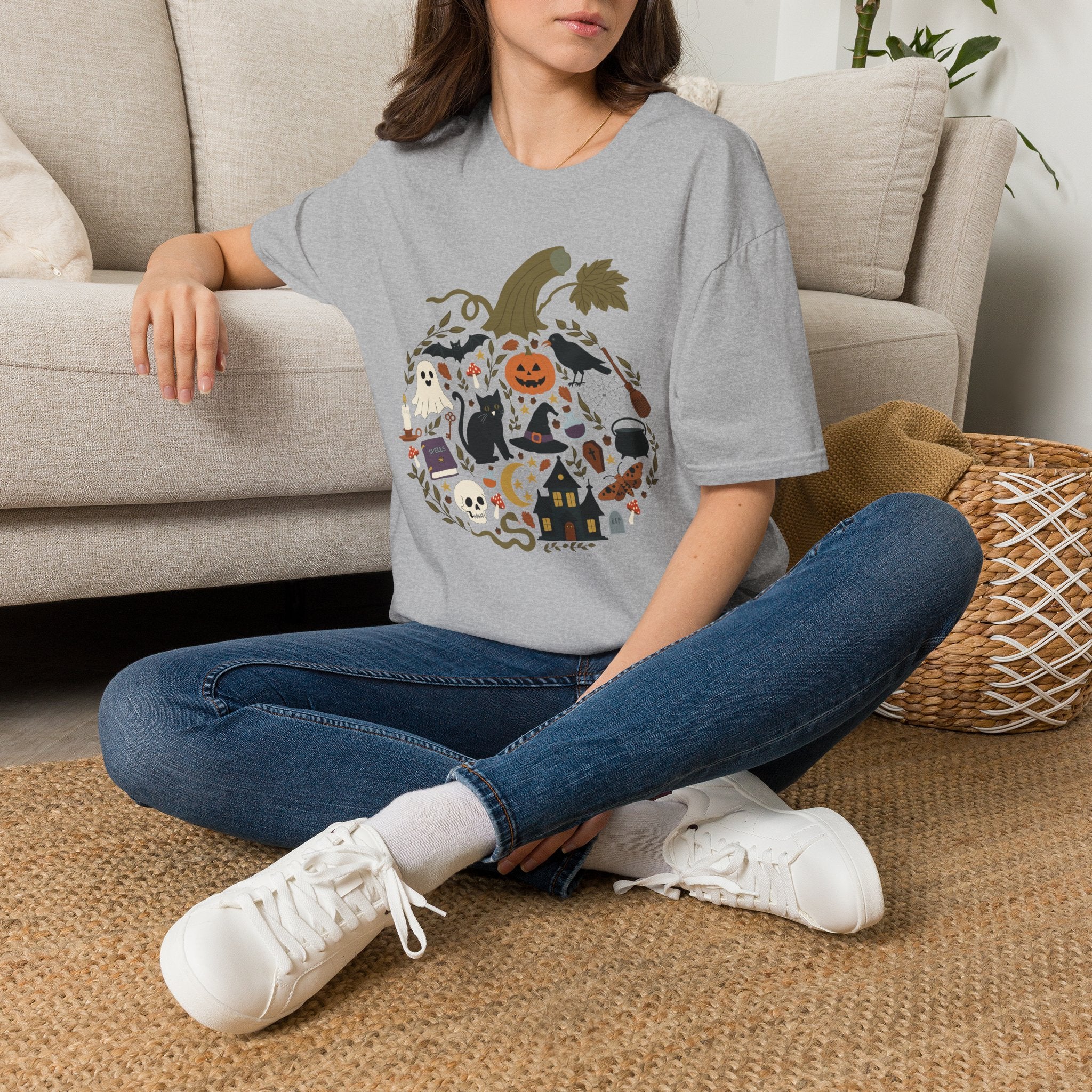 Halloween Collage Unisex Softstyle T-Shirt