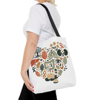 Organ Donation Awareness Tote Bag | Hope & Healing Floral Carryall (Copy)