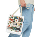 Charlottesville, Virginia Illustrated Tote Bag
