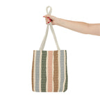 Woven Market Stripe Tote Bag