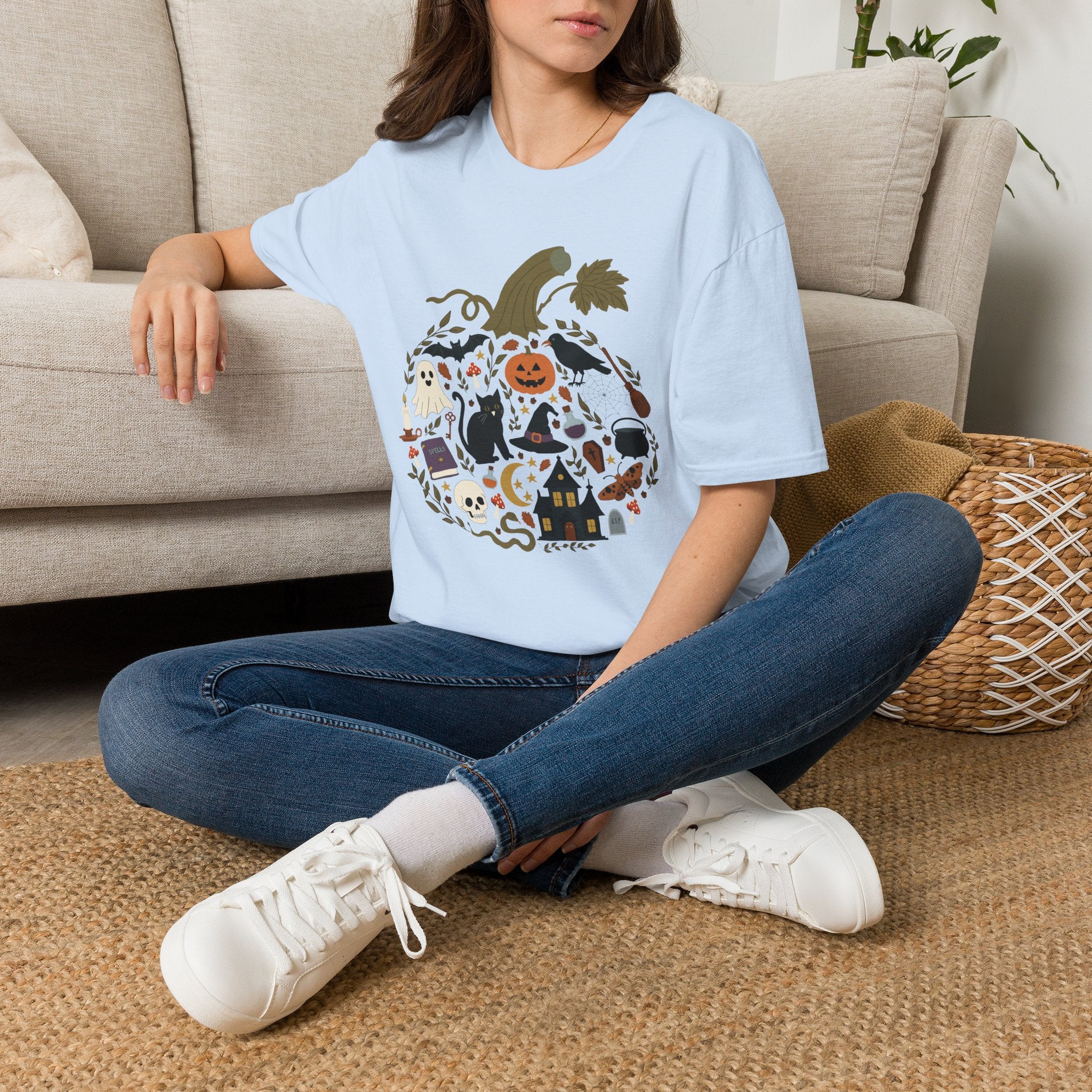 Halloween Collage Unisex Softstyle T-Shirt