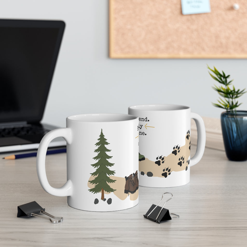 Bring a Friend Hiking Mug | Funny Hiker Coffee Mug
