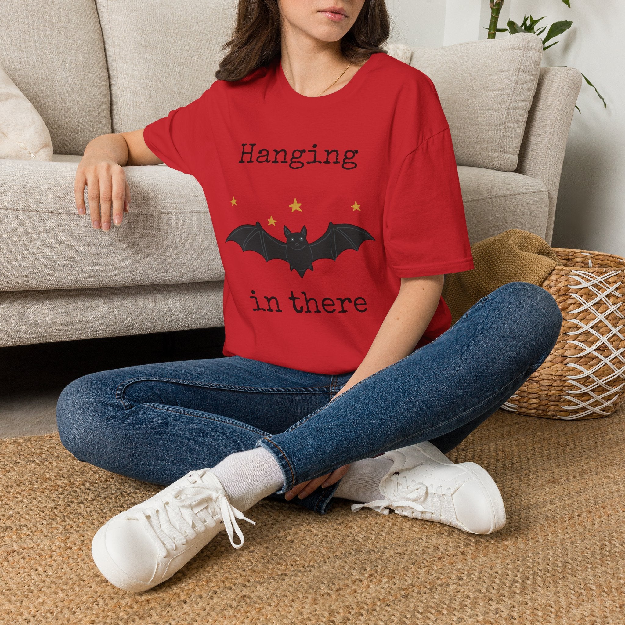 Hanging In There Bat T-Shirt