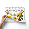 A Year of Wildflowers and Insects Calendar | August 2026–July 2027 Nature Wall Calendar