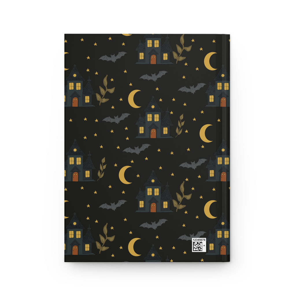 Haunted House Hardcover Journal | Whimsical Gothic Notebook