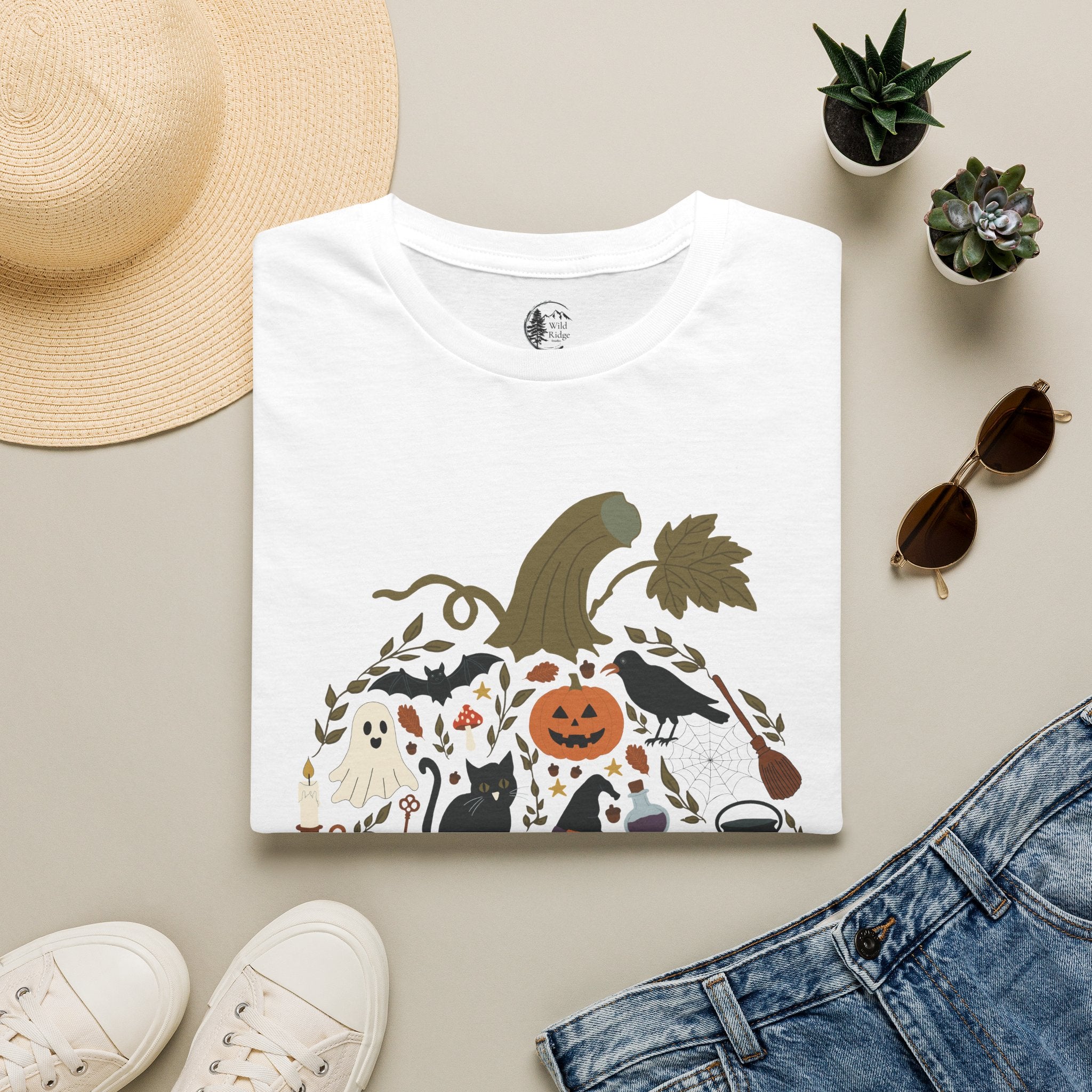 Halloween Collage Unisex Softstyle T-Shirt