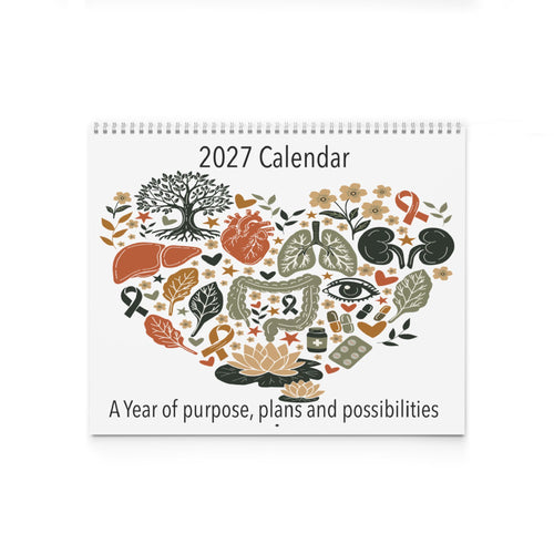2027 Organ Donation Awareness Calendar
