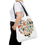 Organ Donation Awareness Tote Bag | Hope & Healing Floral Carryall (Copy)