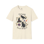Trust Your Magic Witchy Raven Cat T-Shirt