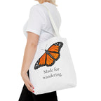 Monarch Butterfly Tote Bag - Made for Wandering