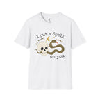 I Put a Spell on You Snake Skull Halloween T-Shirt