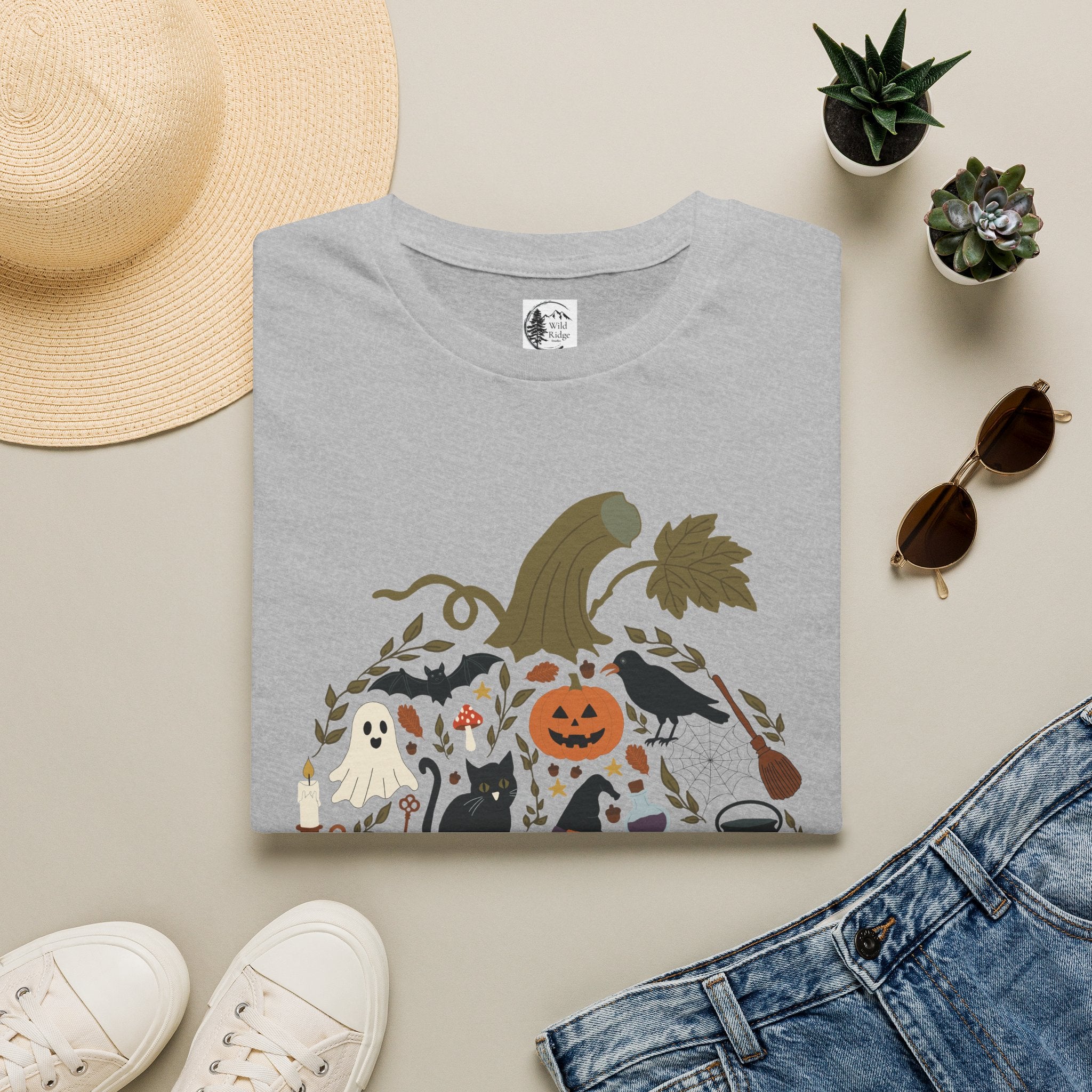 Halloween Collage Unisex Softstyle T-Shirt