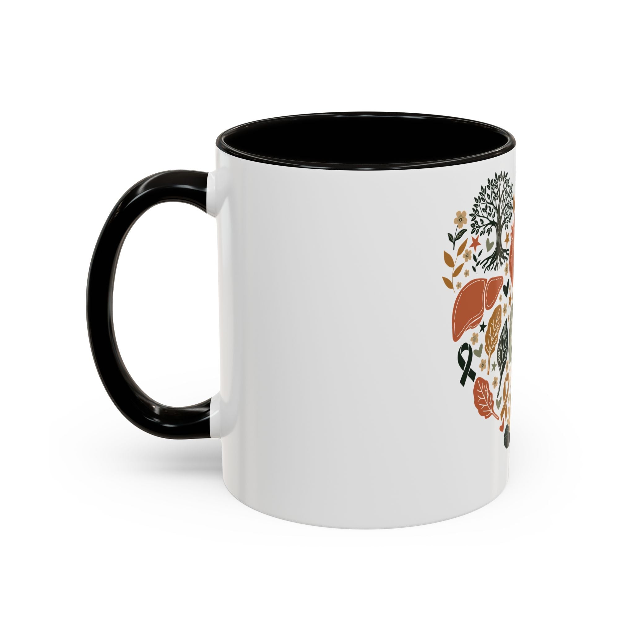 Organ Donation Awareness Mug, Hope Healing Coffee Cup, Transplant Survivor Donor Family Gift, Floral Medical Mug