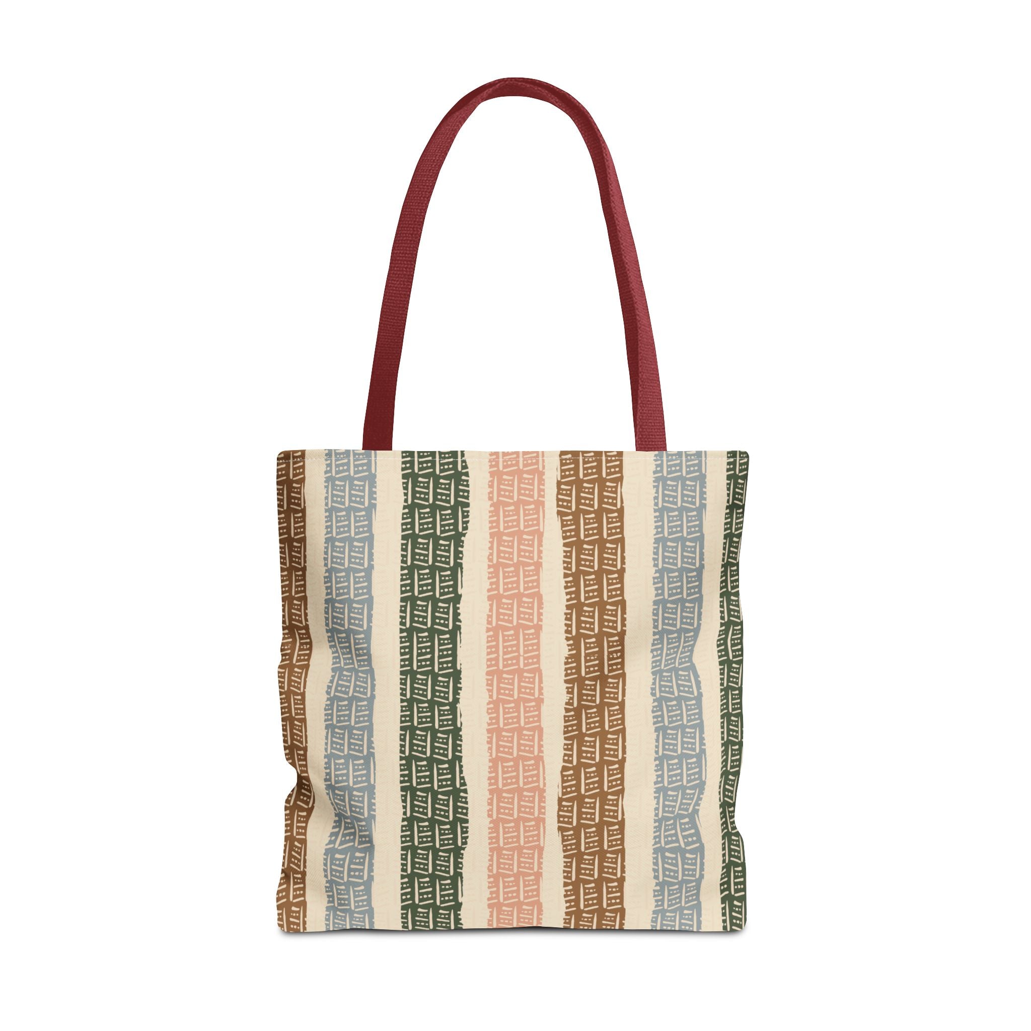 Woven Market Stripe Tote Bag