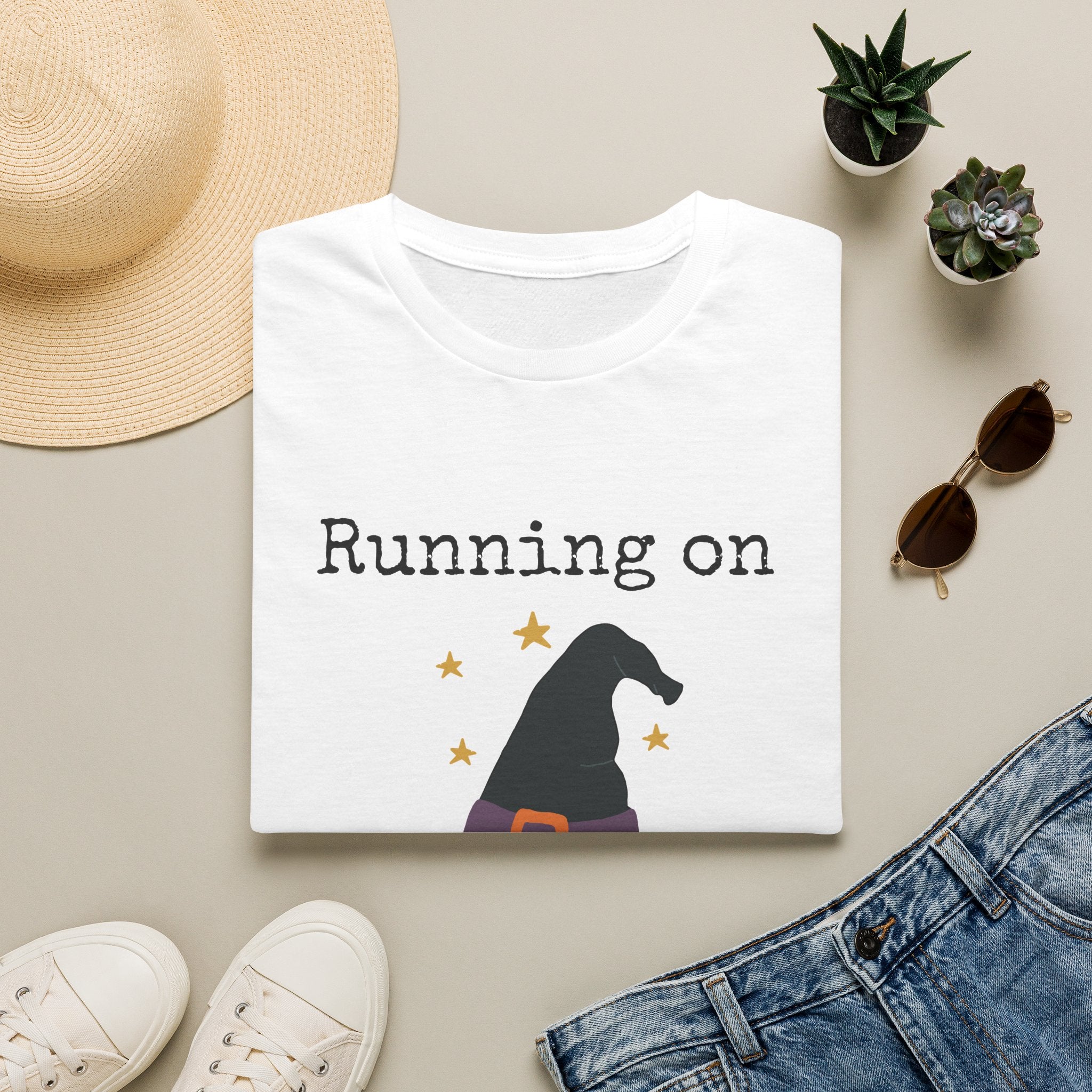 Running on Coffee & Spells T-Shirt