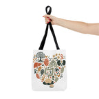 Organ Donation Awareness Tote Bag | Hope & Healing Floral Carryall (Copy)
