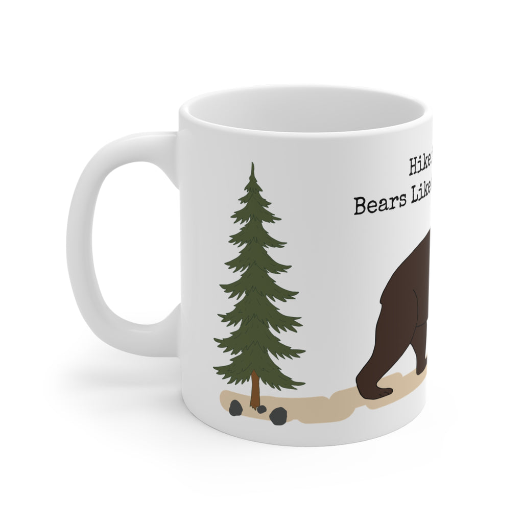 Hike in Groups Bear Mug | Funny Hiking Coffee M