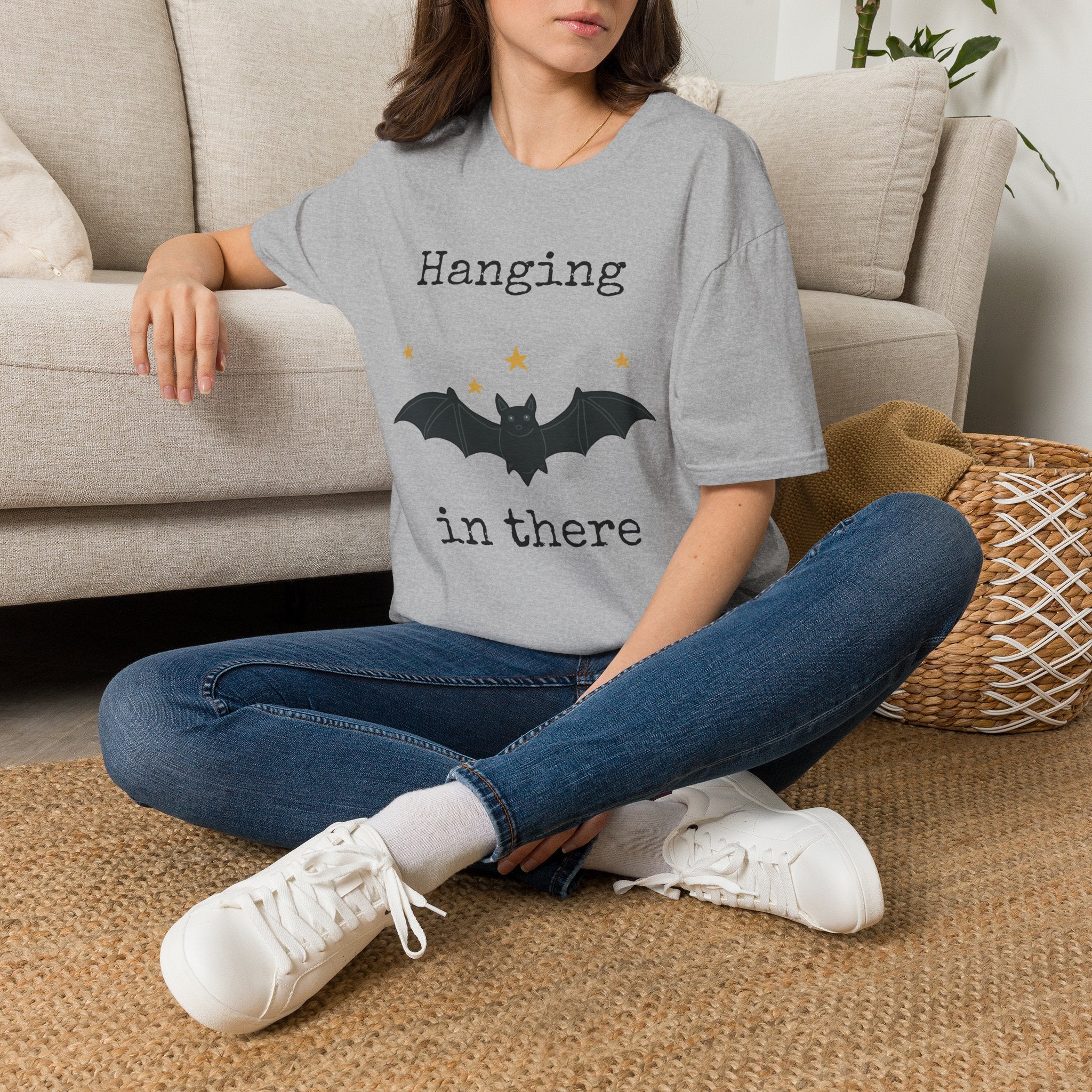 Hanging In There Bat T-Shirt