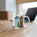 Hydrate Hiking Mug | Funny Hiker Coffee Mug