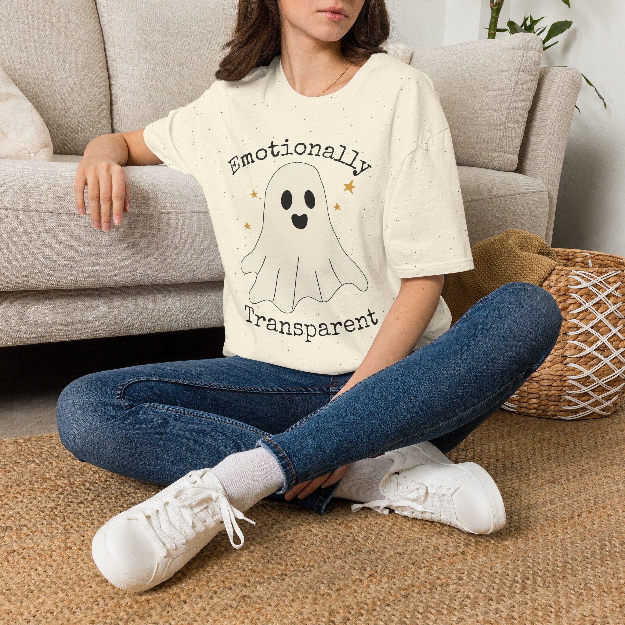 Emotionally Transparent Ghost T-Shirt – Wild Ridge Studio