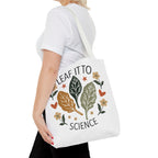 Leaf It To Science Botanical Tote Bag