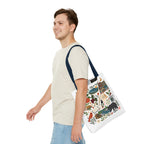 Charlottesville, Virginia Illustrated Tote Bag