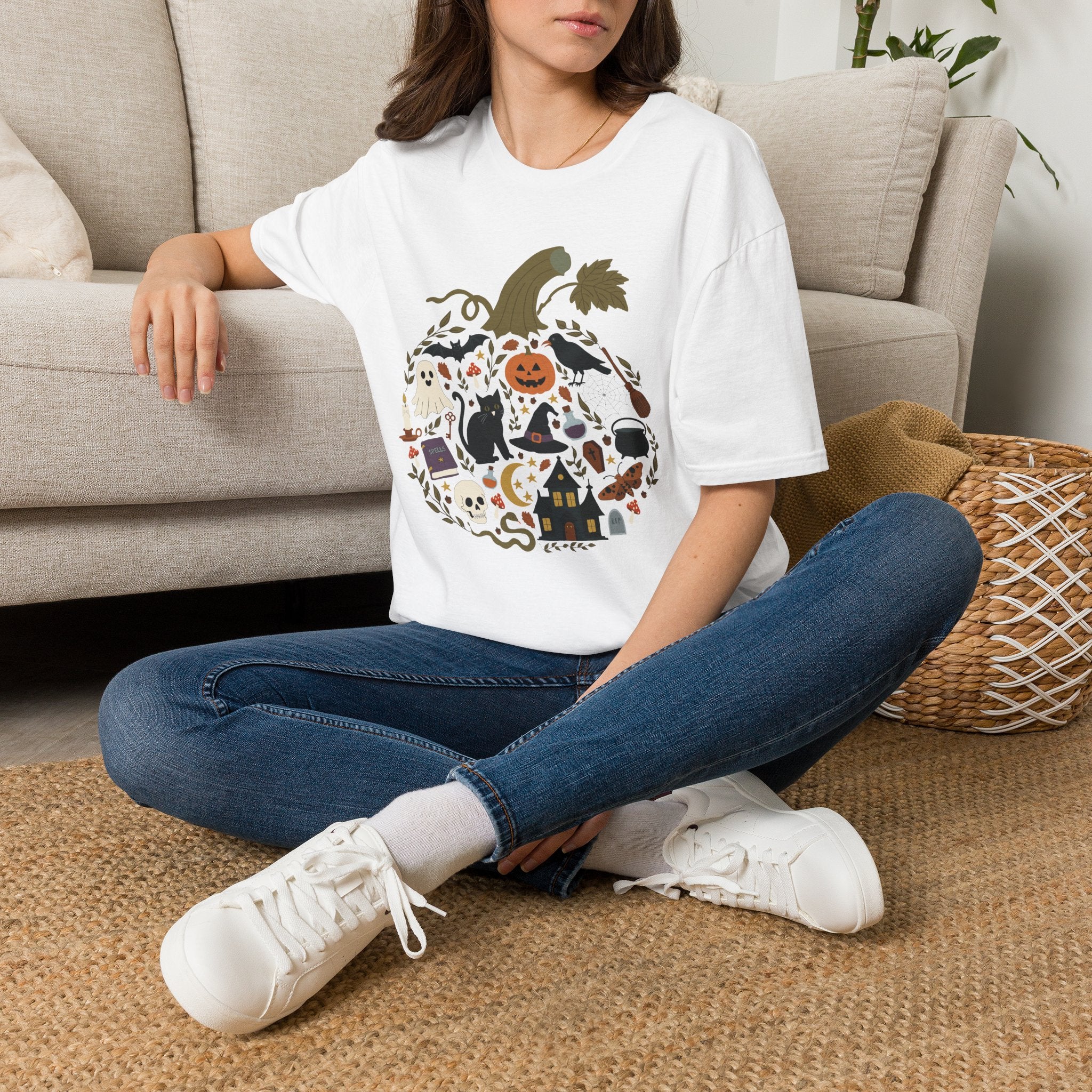 Halloween Collage Unisex Softstyle T-Shirt