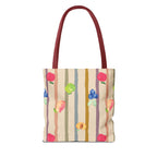 Garden Market Stripe Tote Bag
