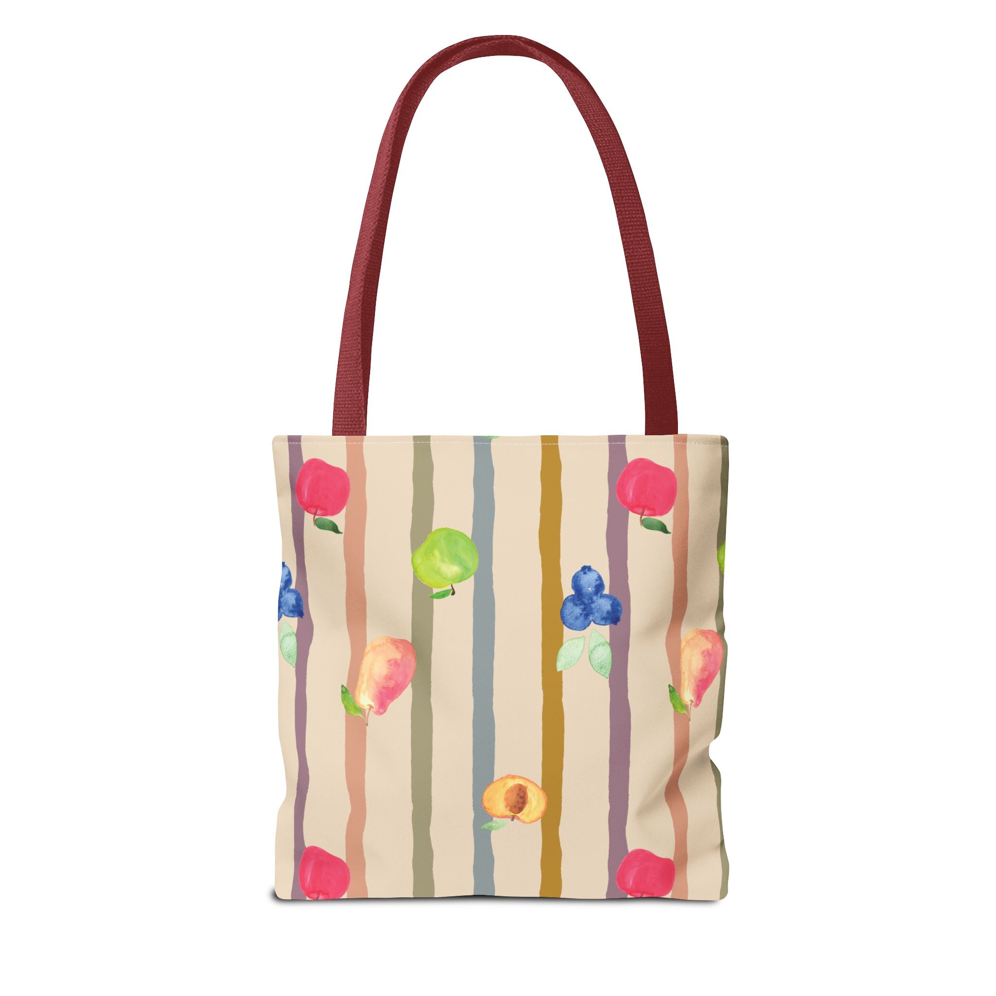 Garden Market Stripe Tote Bag