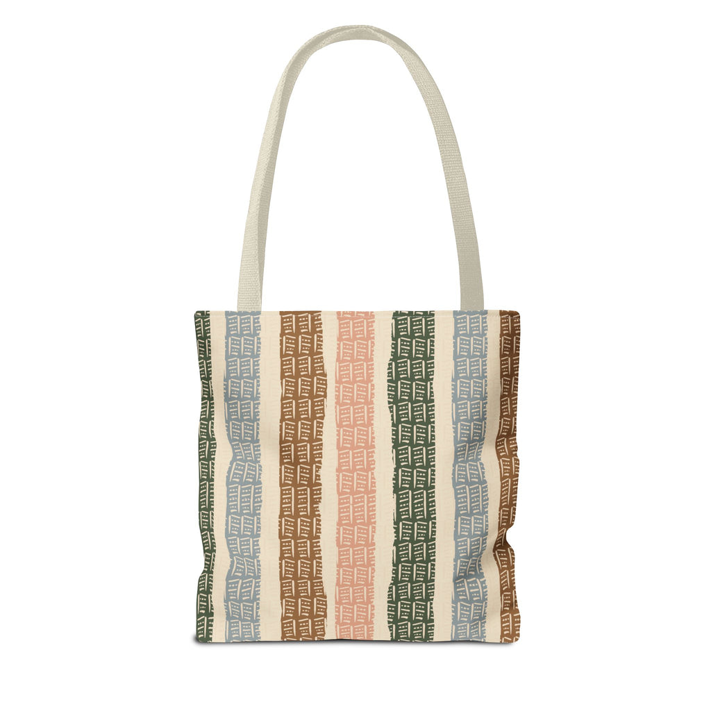 Woven Market Stripe Tote Bag