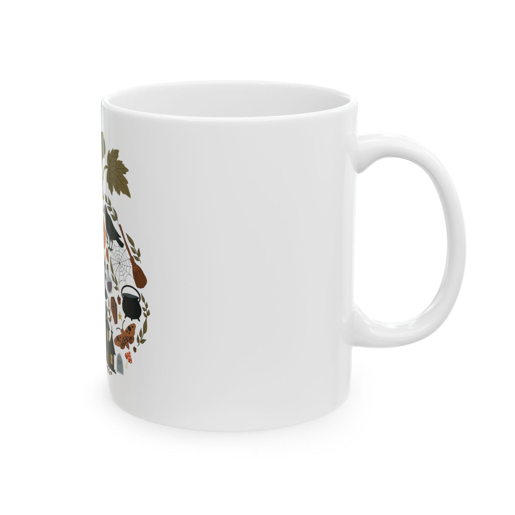 Halloween Collage Ceramic Mug