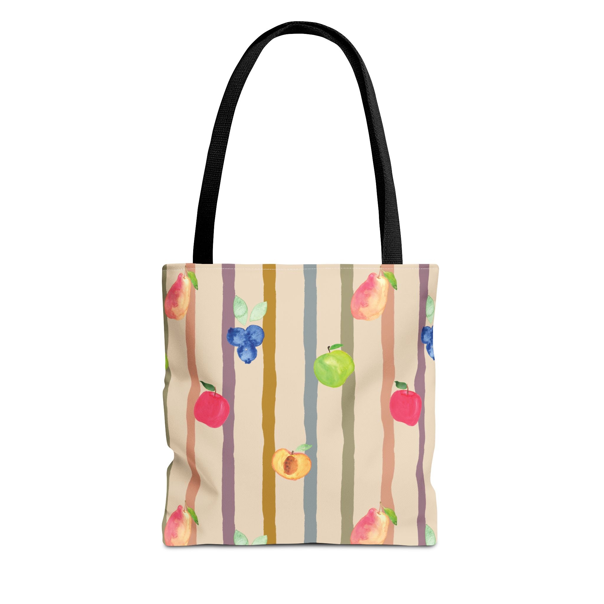 Garden Market Stripe Tote Bag