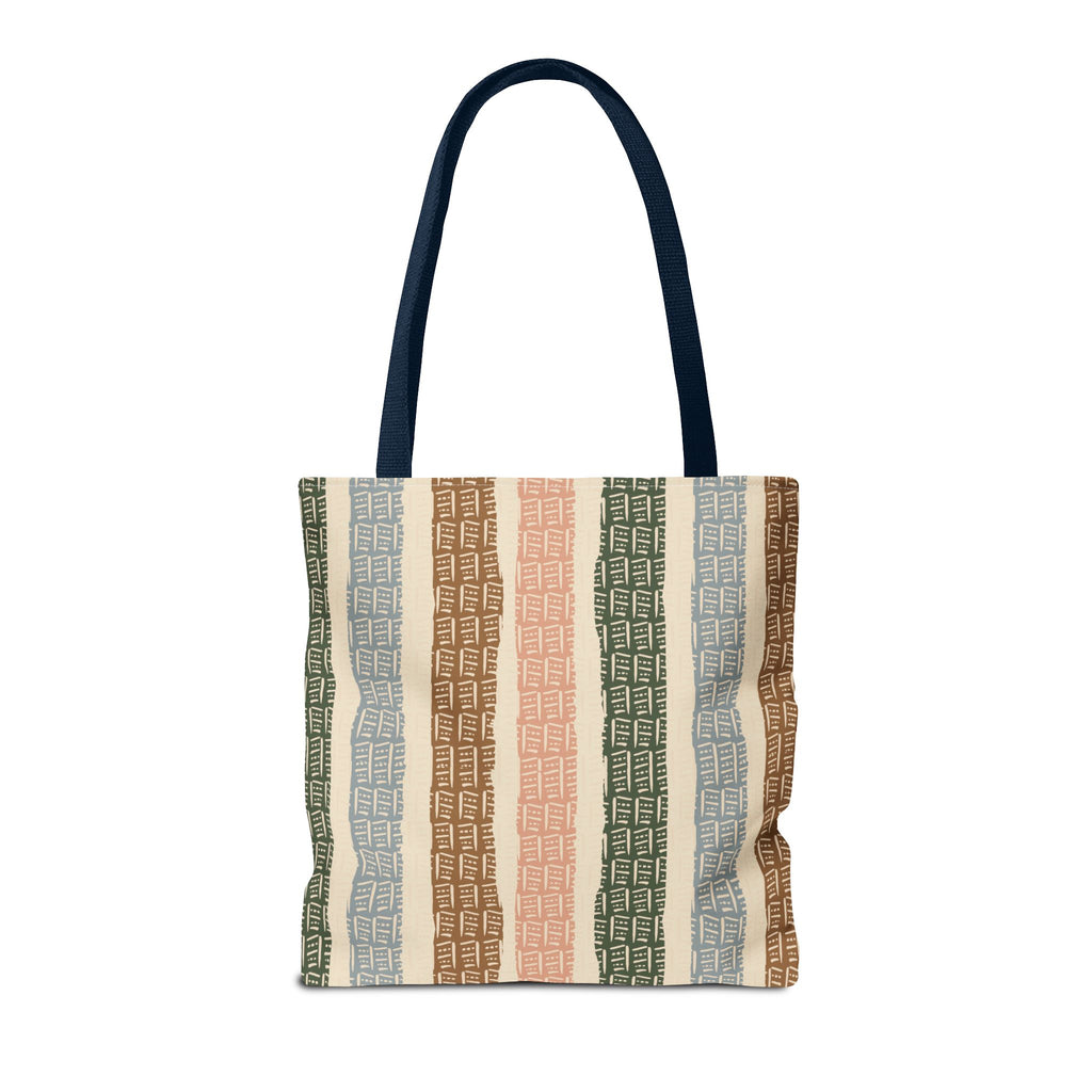 Woven Market Stripe Tote Bag