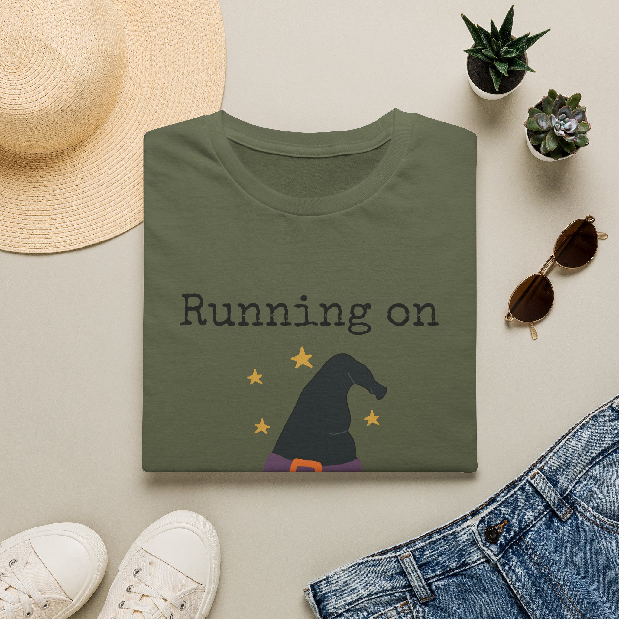 Running on Coffee & Spells T-Shirt