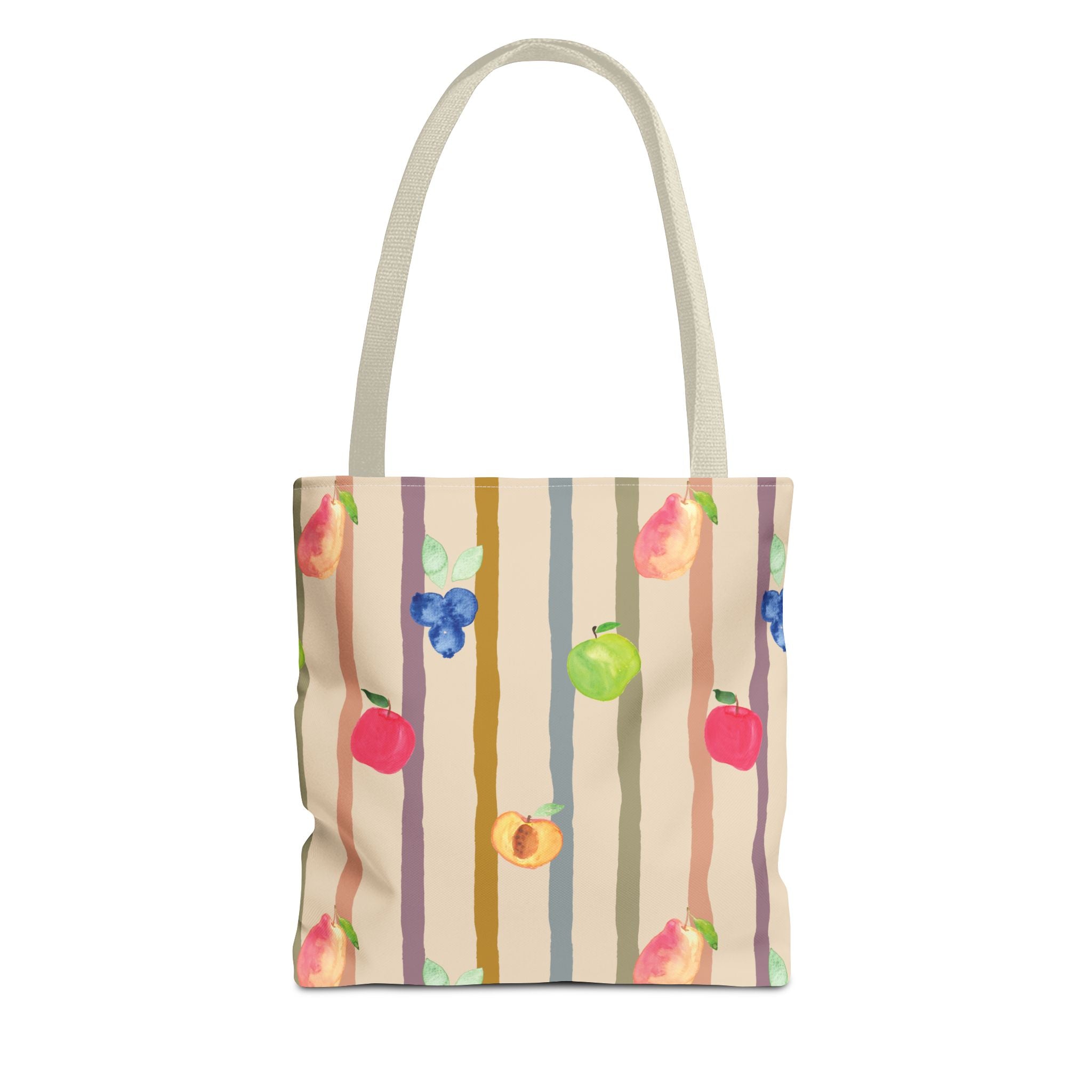 Garden Market Stripe Tote Bag